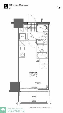 プライムアーバン久米川の物件間取画像